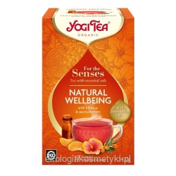 Ajurwedyjska herbata z hibiskusem i rokitnikiem z mandarynkowym olejkiem eterycznym NATURAL WELLBEING Naturalny dobrostan