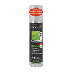 Logona mann Dezodorant spray dla panów z bio-miłorzębem i bio-kofeiną