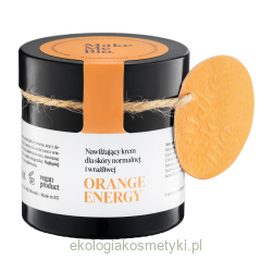 Nawilżający krem dla skóry normalnej i wrażliwej Orange Energy