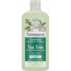 Natessance Szampon oczyszczający Drzewo Herbaciane i Keratyną 250 ml