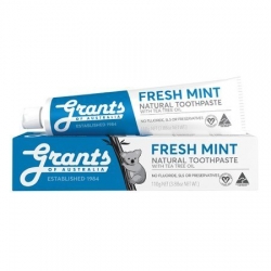 Grants of Australia naturalna odświeżająca pasta do zębów bez fluoru o smaku mięty