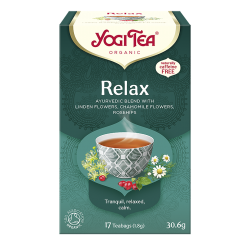 Ajurwedyjska herbata z kwiatem lipy, kwiatem rumianku, owocem dzikiej róży Relaks RELAX