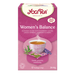 Ajurwedyjska herbata z liściem maliny, werbeną cytrynową, kwiatem lawendy WOMEN'S BALANCE Harmonia