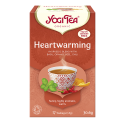 Ajurwedyjska herbata z bazylią, skórką pomarańczową, chili HEARTWARMING Radość życia BIO