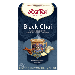 Ajurwedyjska herbata z czarną herbatą, imbirem, cynamonem BLACK CHAI Czarny czaj